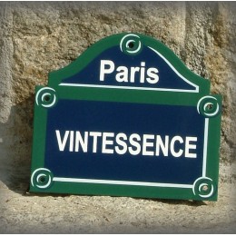 plaque "Paris" 15X13cm personnalisée