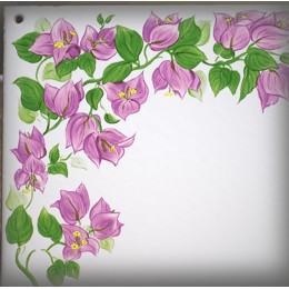 Décor Bougainvilliers zoom