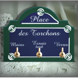 plaque "Paris" - Place des torchons