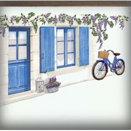 Street Number enamelled family home decoration 6x6in