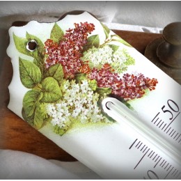 Thermometer decoration Lilacs